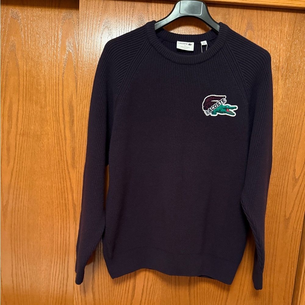 Lacoste Men's Dark Blue Crewneck Sweater